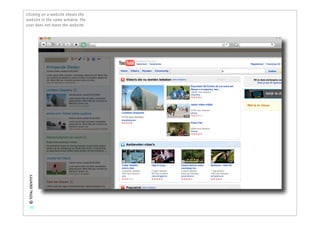 Clicking on a website shows the
website in the same window. The
user does not leave the website.
 © TOTAL IDENTITY




    35
 