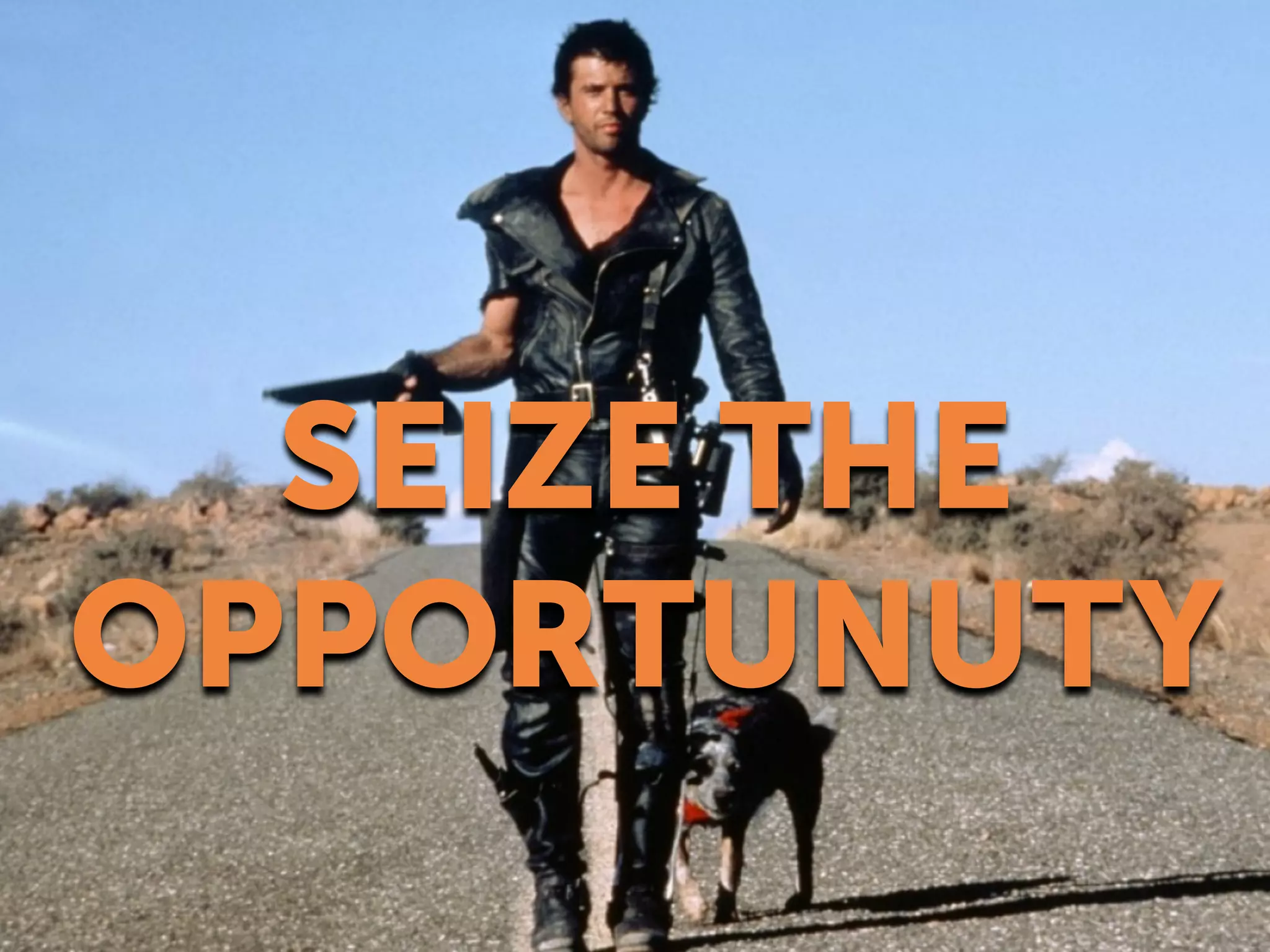 SEIZE THE
OPPORTUNUTY