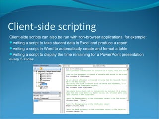 Scripting Languages | PPT