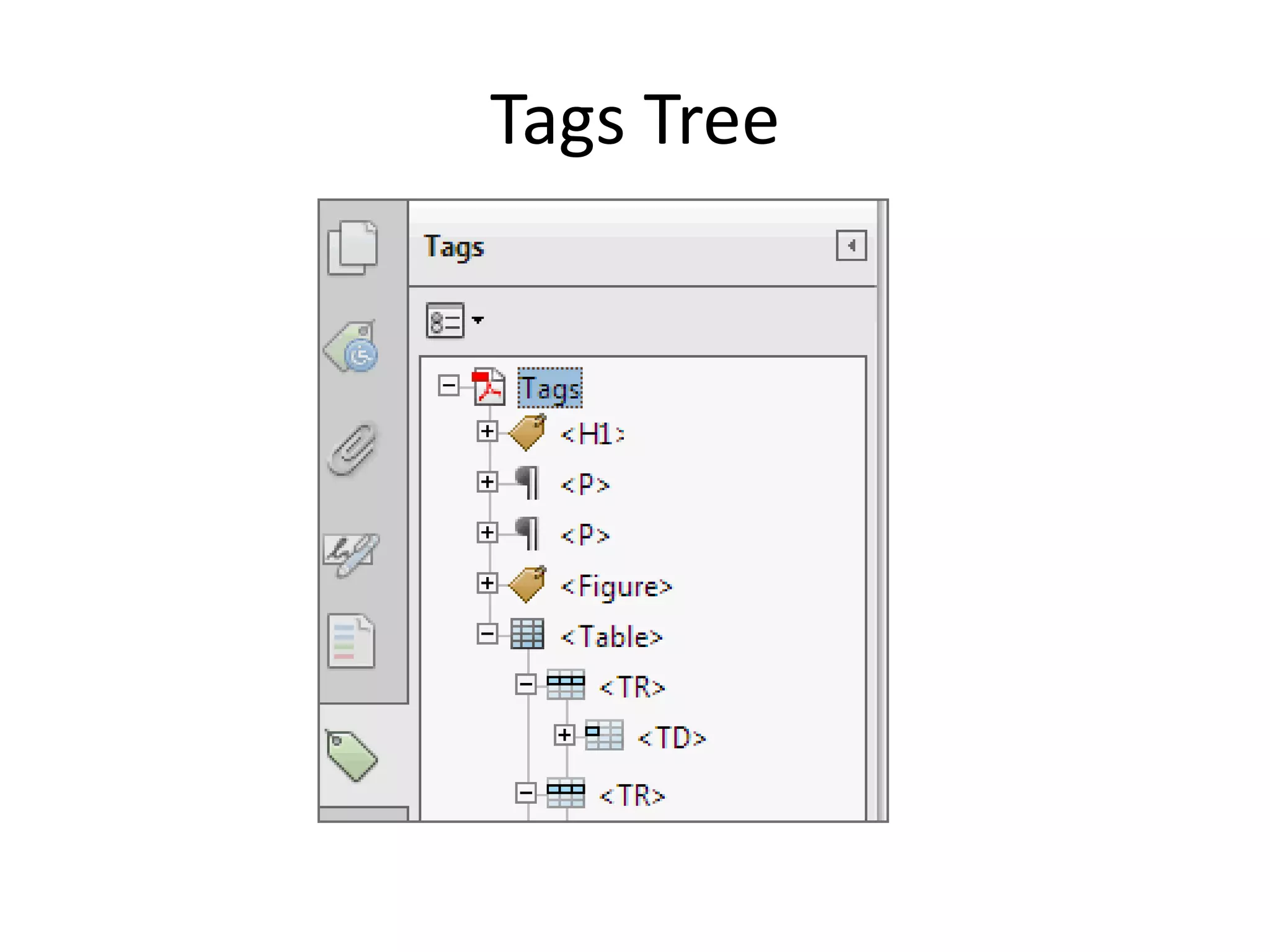 Tags Tree
 
