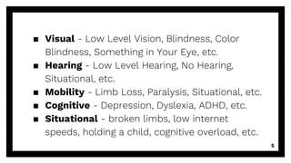 Web Accessibility 101 | PPTX