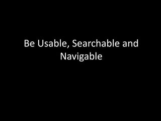 Plan for Accessibility……From the Beginning