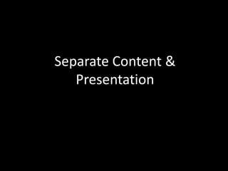 Plan for Accessibility……at every step