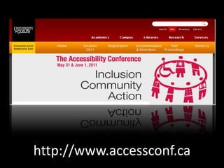 Be Usable, Searchable and Navigable