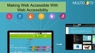 Making Web Accessible With
Web Accessibility
 