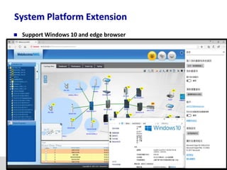 System Platform Extension
 Support Windows 10 and edge browser
 