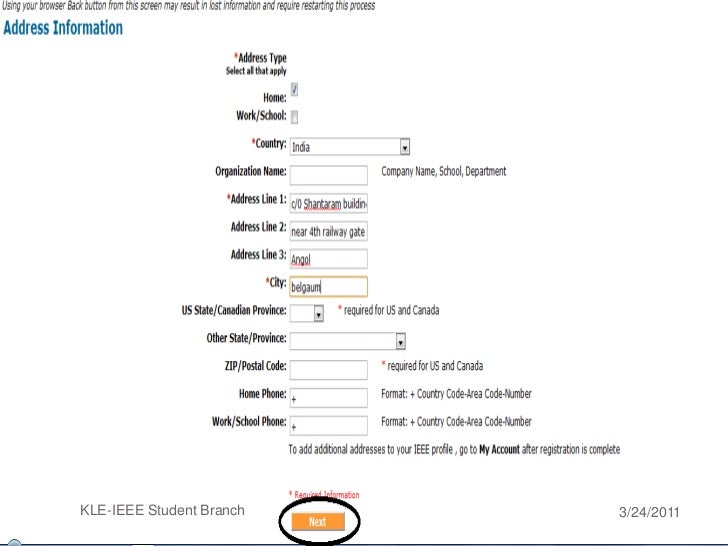 How to create your IEEE ID