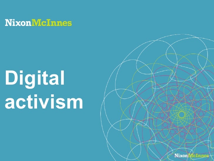 Digital activism