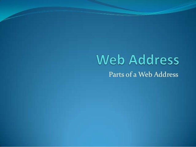 Web address march 8 2013