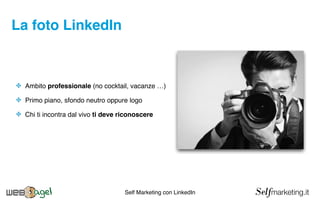 Self Marketing e LinkedIn
