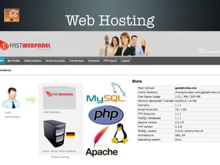Web Hosting
 