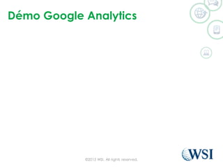 Démo Google Analytics
©2015 WSI. All rights reserved.
 