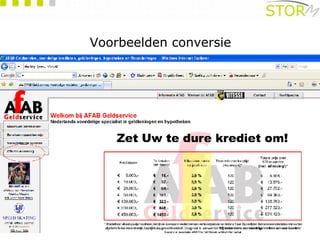 Voorbeelden conversie 
