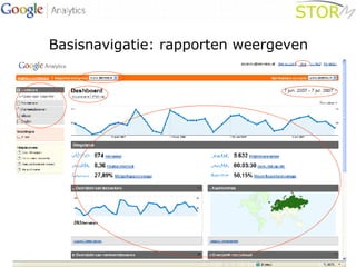 Basisnavigatie: rapporten weergeven 