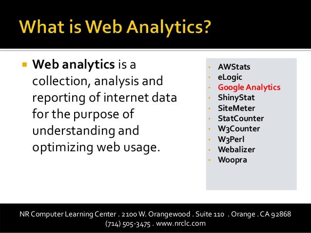 Web Analytics V1 1 - 