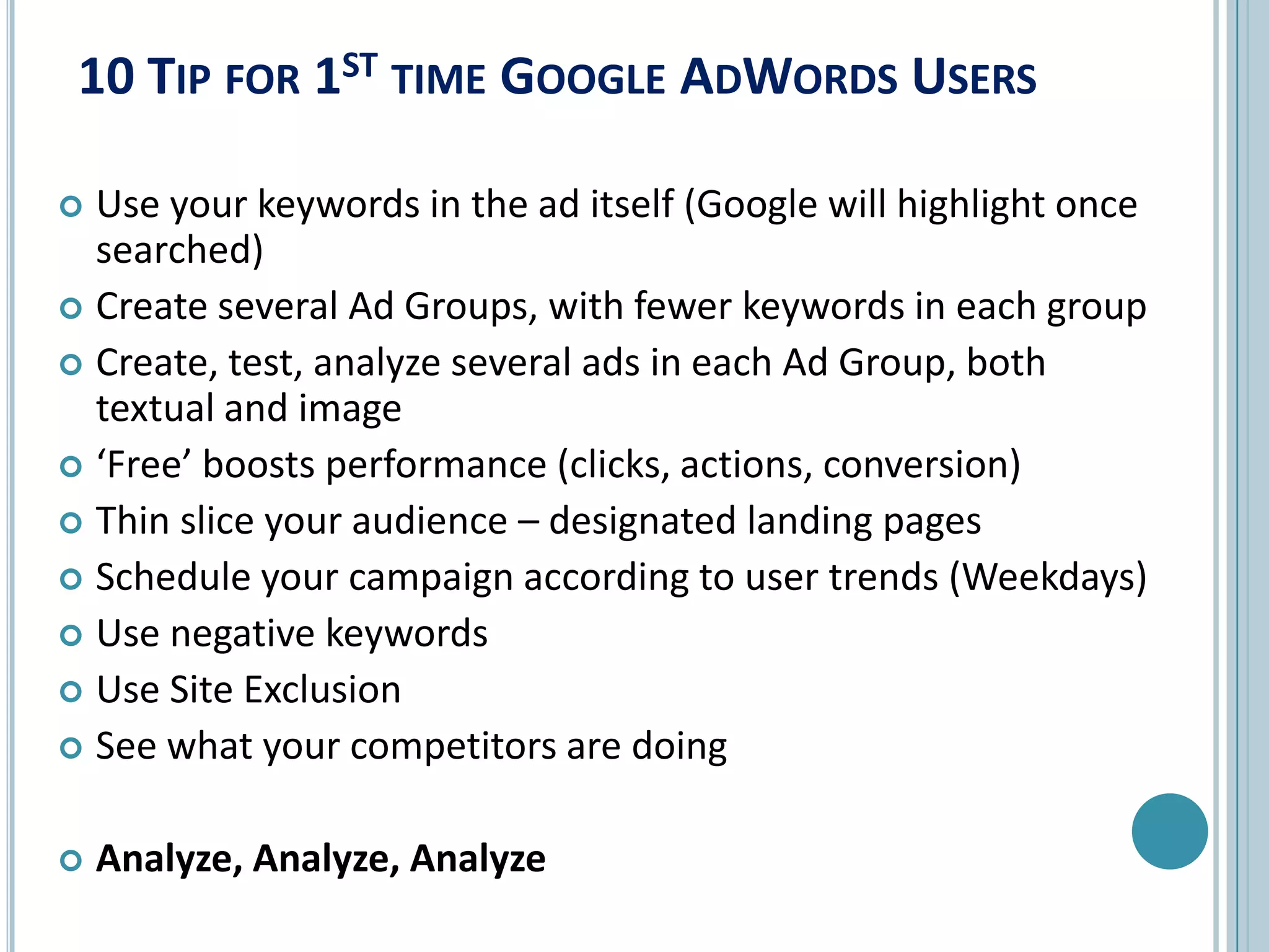 Social marketing analytics