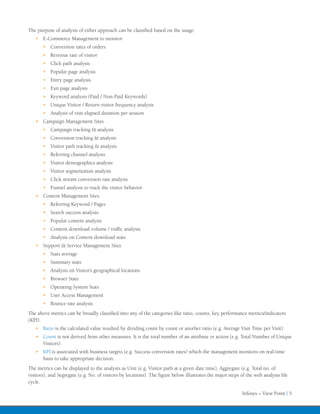 Web Analytics Architecture | PDF
