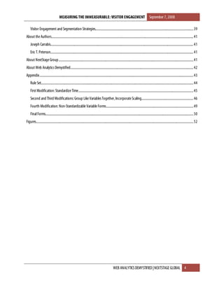 Measuring The Immeasurable - Visitor Engagement