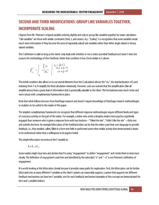 Measuring The Immeasurable - Visitor Engagement