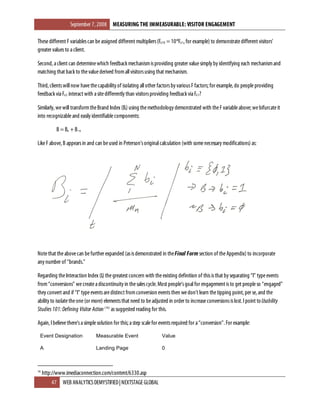 Measuring The Immeasurable - Visitor Engagement