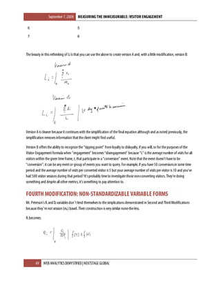 Measuring The Immeasurable - Visitor Engagement