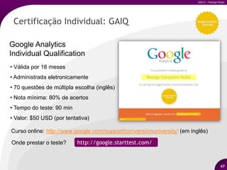 Linha do tempo13Contadores(web counters)LogAnalyzersJavascripttagsWeb AnalyticsAssociationMassificação dos dados móveisPresença múltipla (PPDs)Logs919304051095970708NascimentoConsolidaçãoConvergência