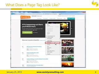 What Does a Page Tag Look Like?
 