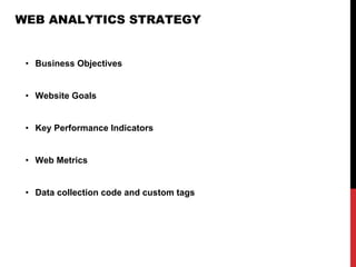 Web analytics process | PDF
