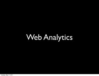 Web Analytics



Tuesday, May 17, 2011
 