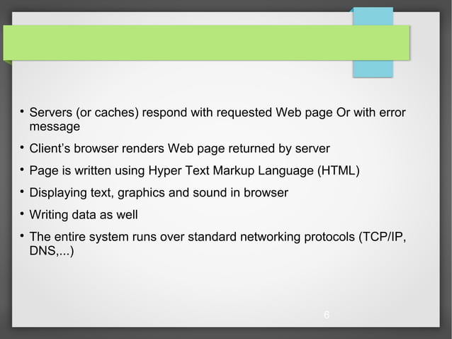 Web and http computer network | PPT | Internet | Computing