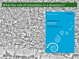 What the role of innovation in a downturn? 
