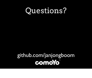 Questions?




github.com/janjongboom
 