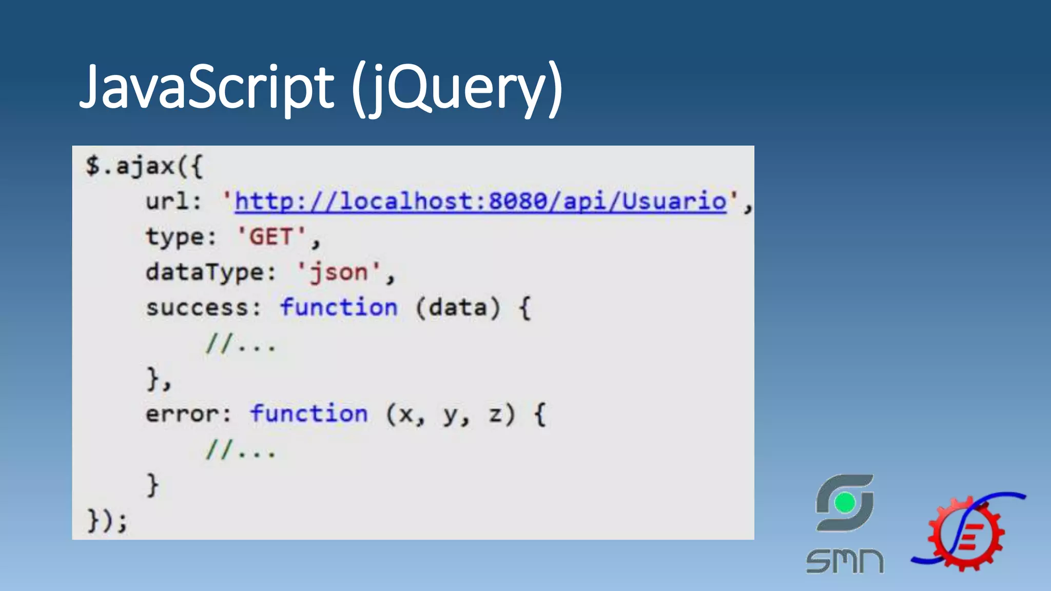 JavaScript (jQuery) 