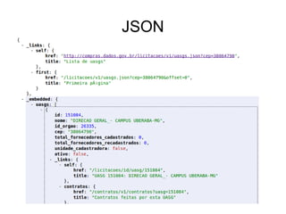 JSON 
 