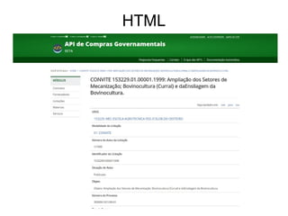 HTML 
 