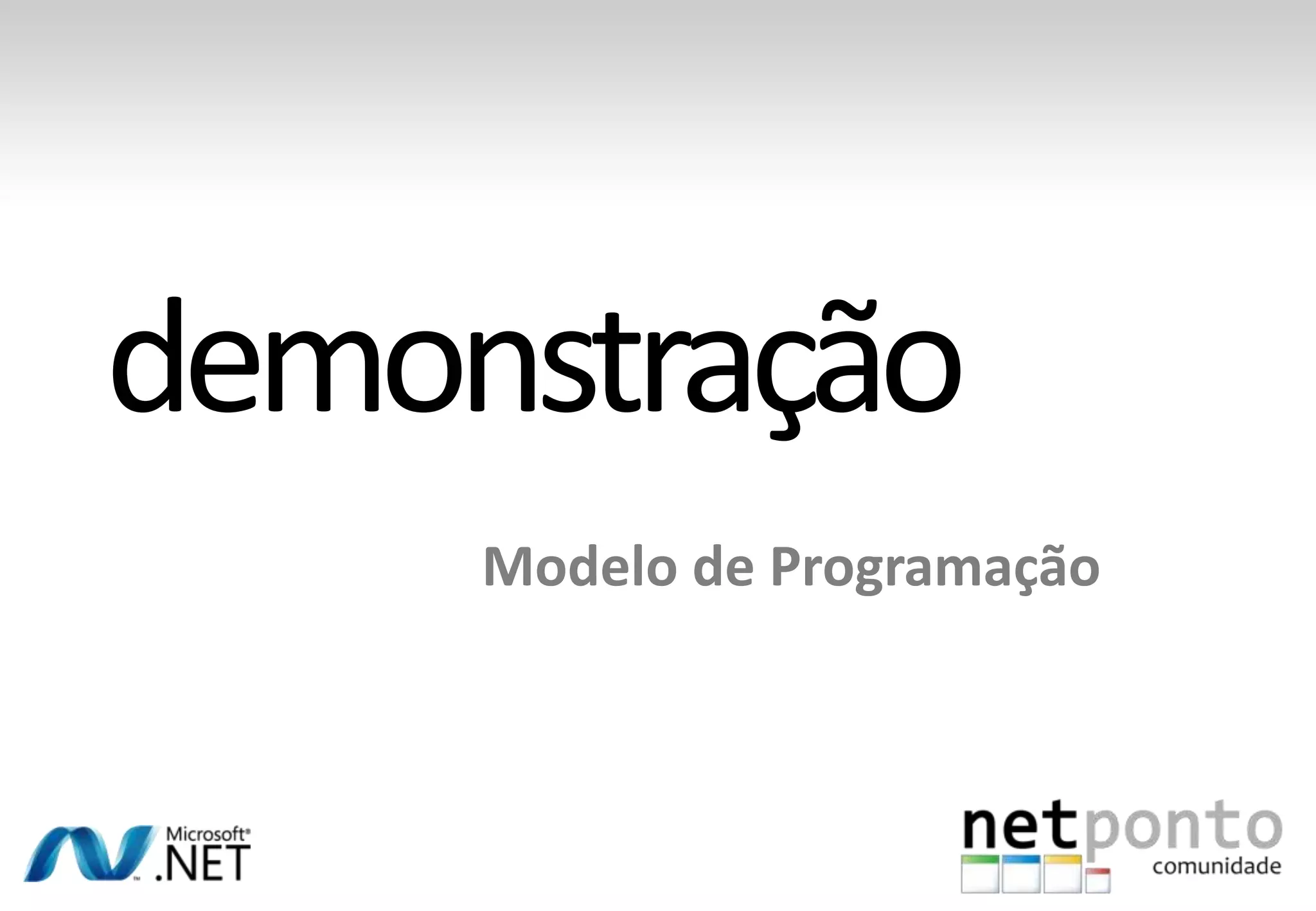 Modelo de Programação 