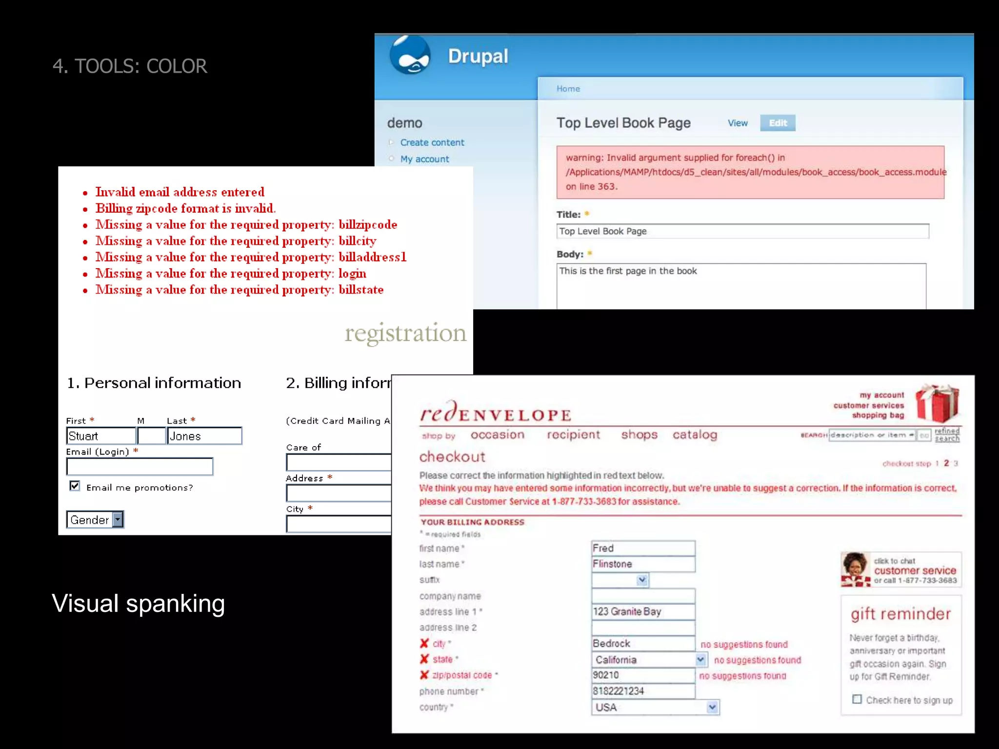 4. TOOLS: COLOROne “lead” colorOne secondary or accent colorVariations in shade/value