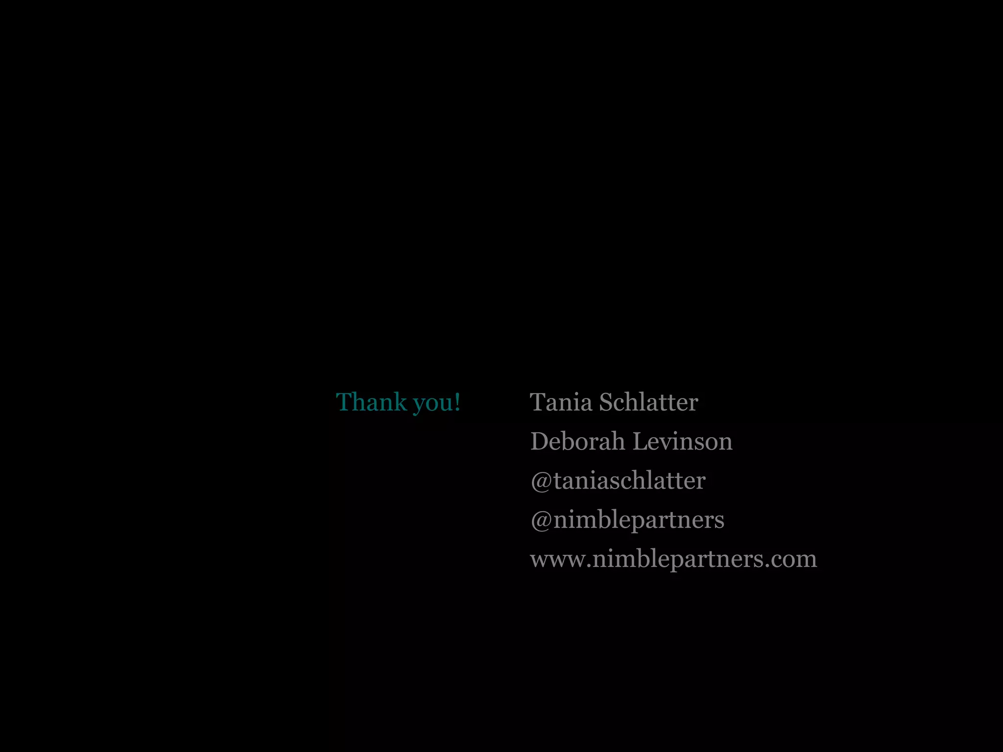 5. TOOLS: IMAGERYContrast is powerful. Use sparingly.