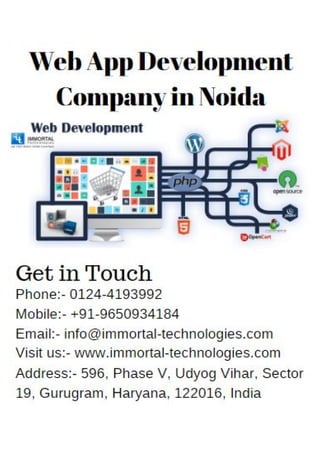 Web app development company in Noida