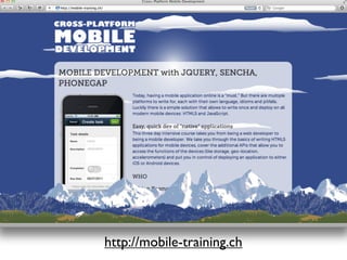 http://mobile-training.ch
 