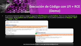 Web App Hacking and Penetration Testing - (RFI - LFI & RCE) | PDF