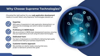 Expert Web Application Development & MERN Stack Services | PDF