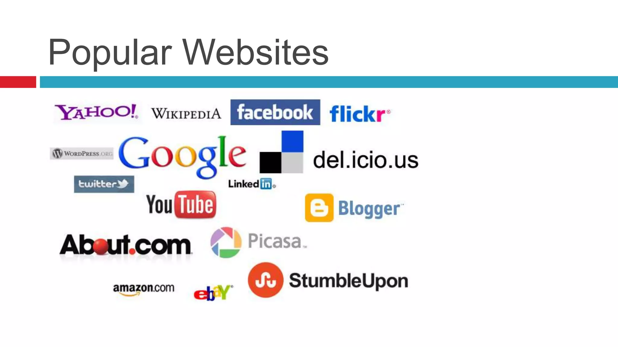 Popular Websites
 