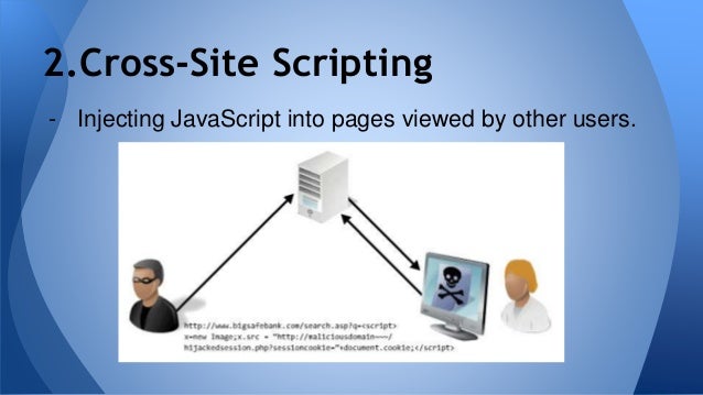 Web application attack Presentation