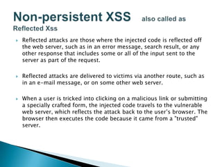 Web application attacks | PPTX