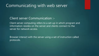 Web application development ( basics ) | PPTX | Web Design and HTML ...