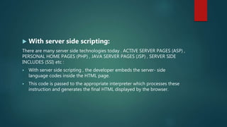 Web application development ( basics ) | PPTX | Web Design and HTML ...