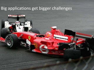 Big applications get bigger challenges

 