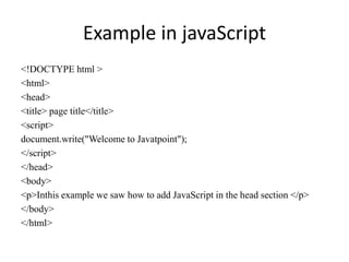 Web Application in java.pptx | Web Development | Internet