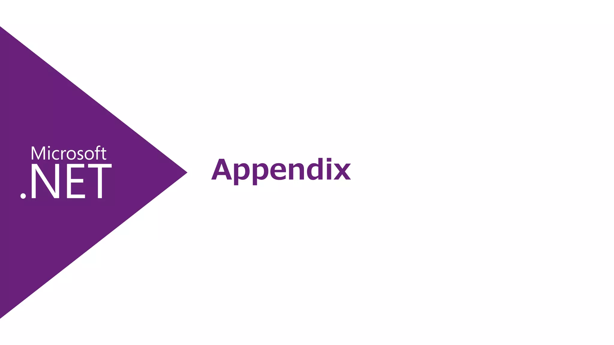 Appendix

 